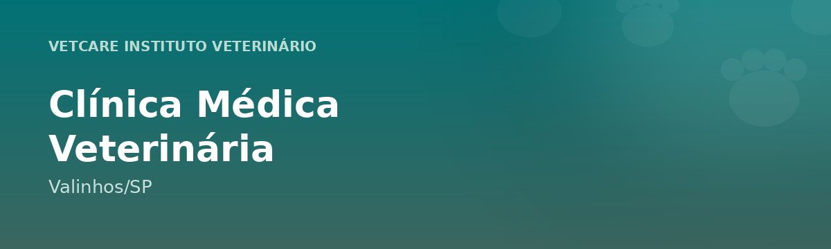 Clínica Médica Veterinária em Valinhos – VetCare Instituto Veterinário Valinhos