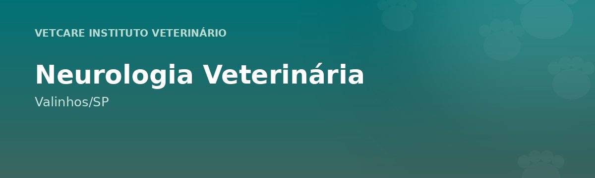 Neurologia Veterinária em Valinhos – VetCare Instituto Veterinário Valinhos