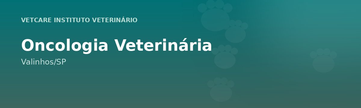 Oncologia Veterinária em Valinhos – VetCare Instituto Veterinário Valinhos